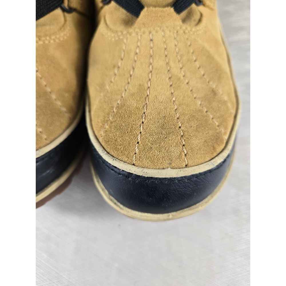 Sorel Tofino Women Tan Black Waterproof Suede Faux Fur Winter Boots SIZE 10 - Picture 5 of 16